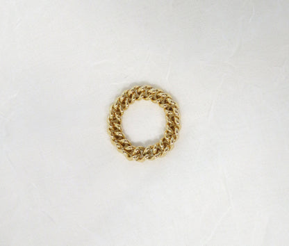 14k Gold Filled 5mm Curb Chain Ring