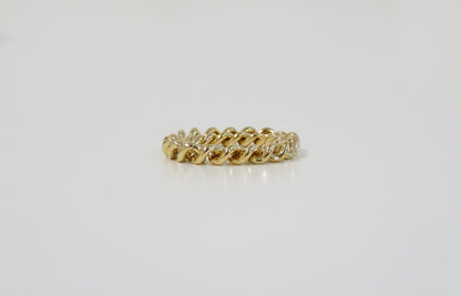 14k Gold Filled 5mm Curb Chain Ring
